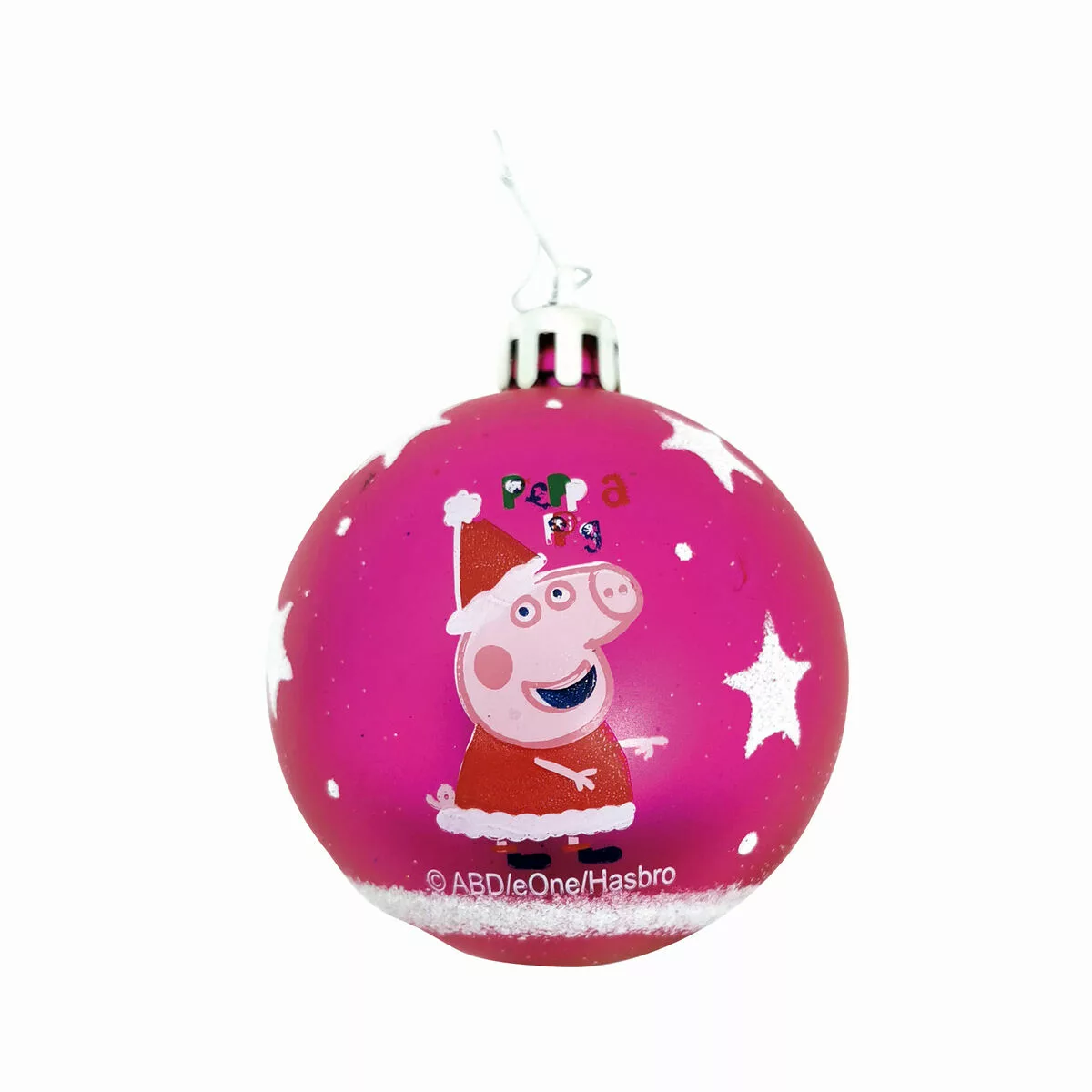 Weihnachtsbaumkugel Peppa Pig Cosy Corner Pink 10 Stück Kunststoff (ø 6 Cm) günstig online kaufen