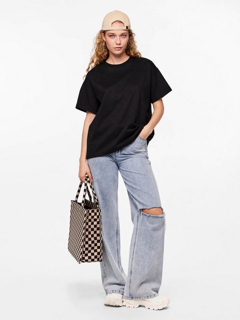 pieces Kurzarmshirt PCSKYLAR SS OVERSIZED TEE NOOS günstig online kaufen