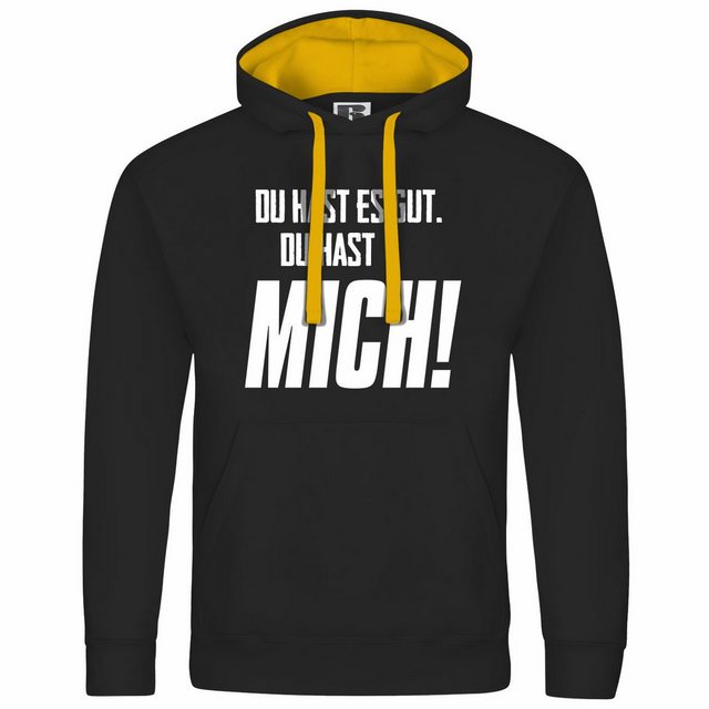 deinshirt Kapuzenpullover Herren Kapuzenpullover Du hast es gut du hast mic günstig online kaufen