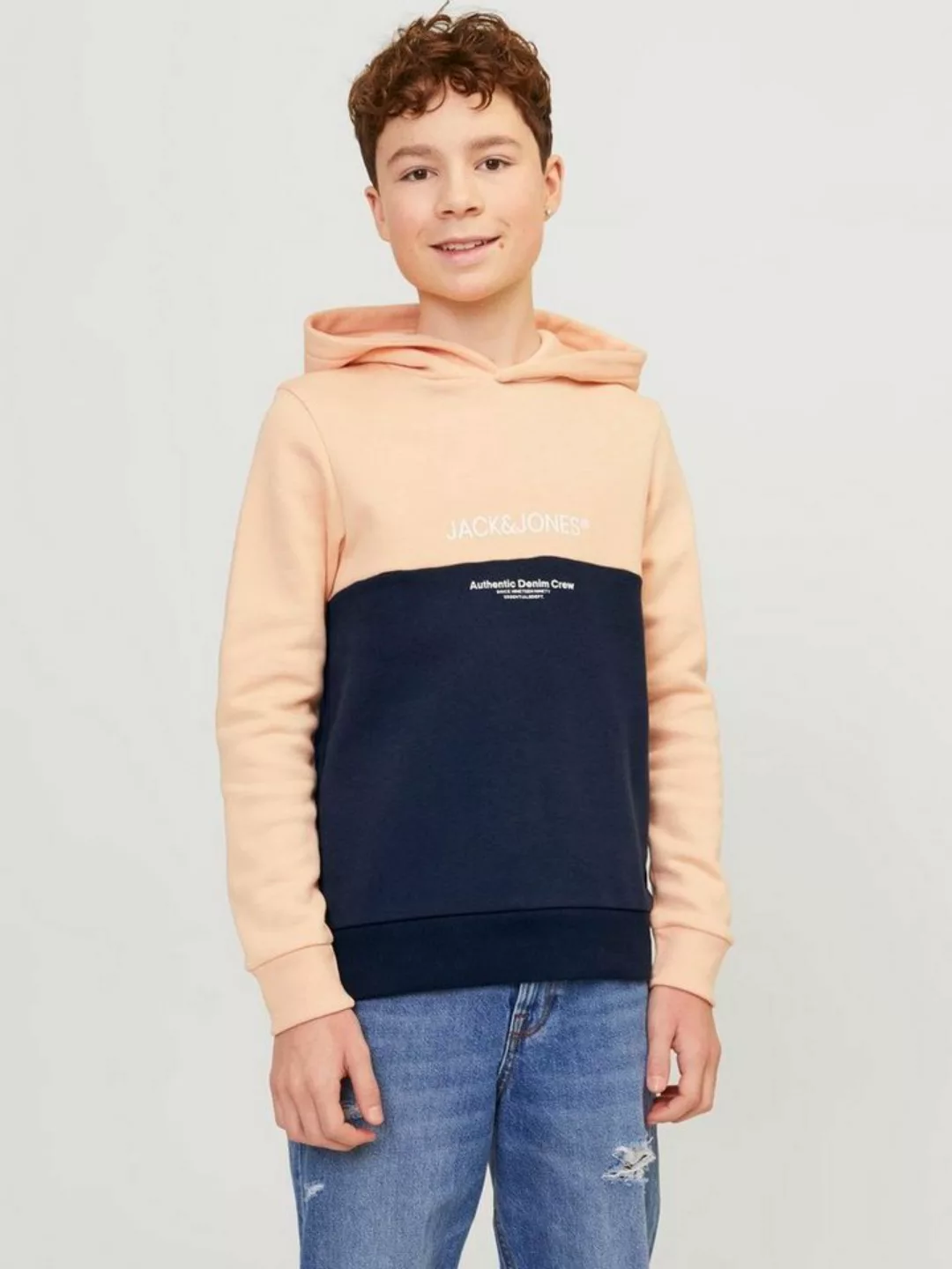 Jack & Jones Junior Hoodie JJERYDER BLOCKING SWEAT HOOD SN JNR günstig online kaufen