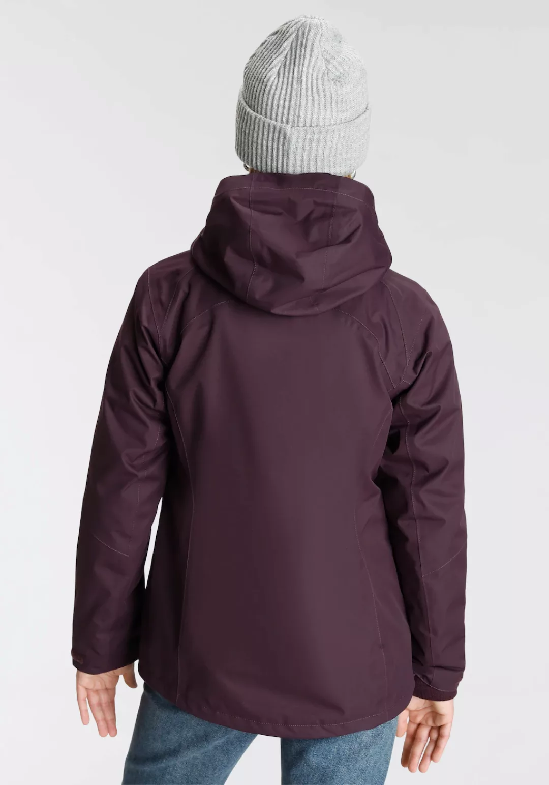 Jack Wolfskin 3-in-1-Funktionsjacke "MANAPOURI", mit Kapuze, Wasserdicht & günstig online kaufen