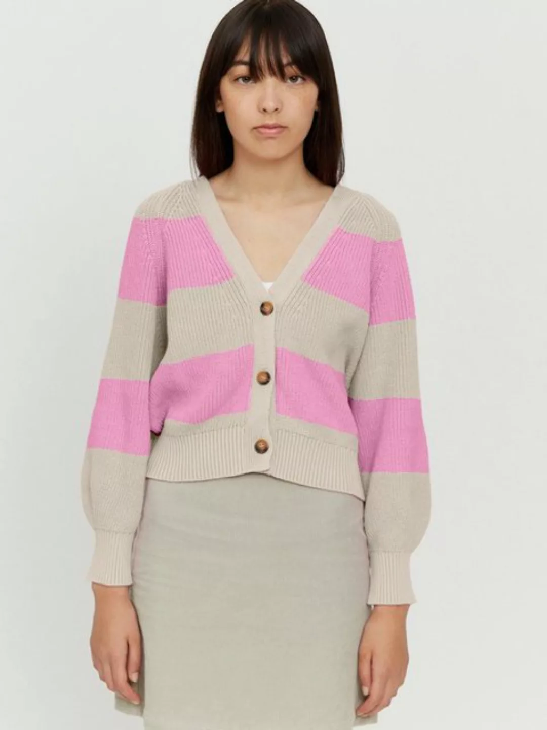 MAZINE Cardigan Mala Striped strick-jacke jacke warm günstig online kaufen