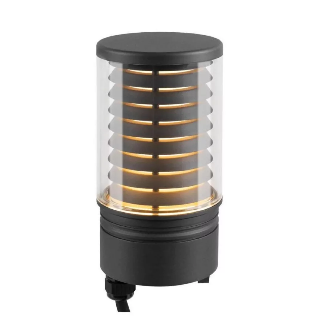 LED Leuchtenkopf M-Pol M in Anthrazit 11W 210lm IP65 günstig online kaufen