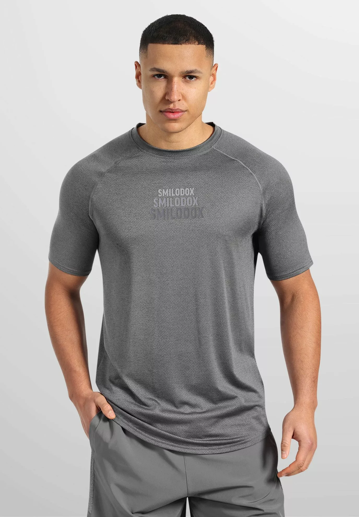Smilodox T-Shirt Powerfit Triple, Atmungsaktives Kurzarmshirt, günstig online kaufen