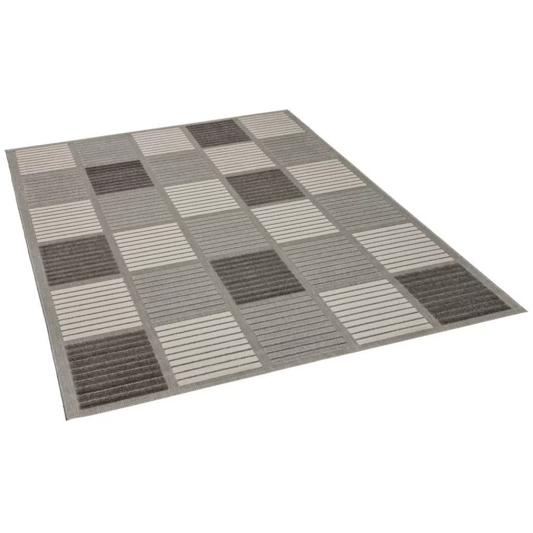 Teppich Tenerife grau B/L: ca. 80x150 cm günstig online kaufen