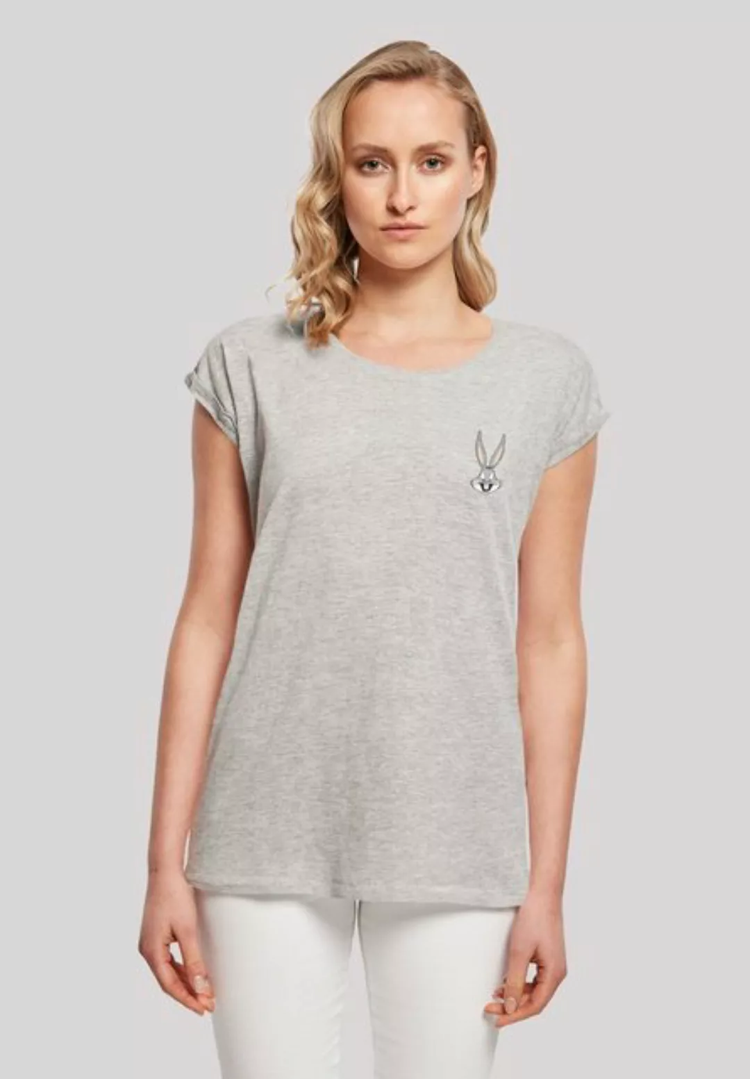 F4NT4STIC T-Shirt "Looney Tunes Bugs Bunny Breast Print" günstig online kaufen