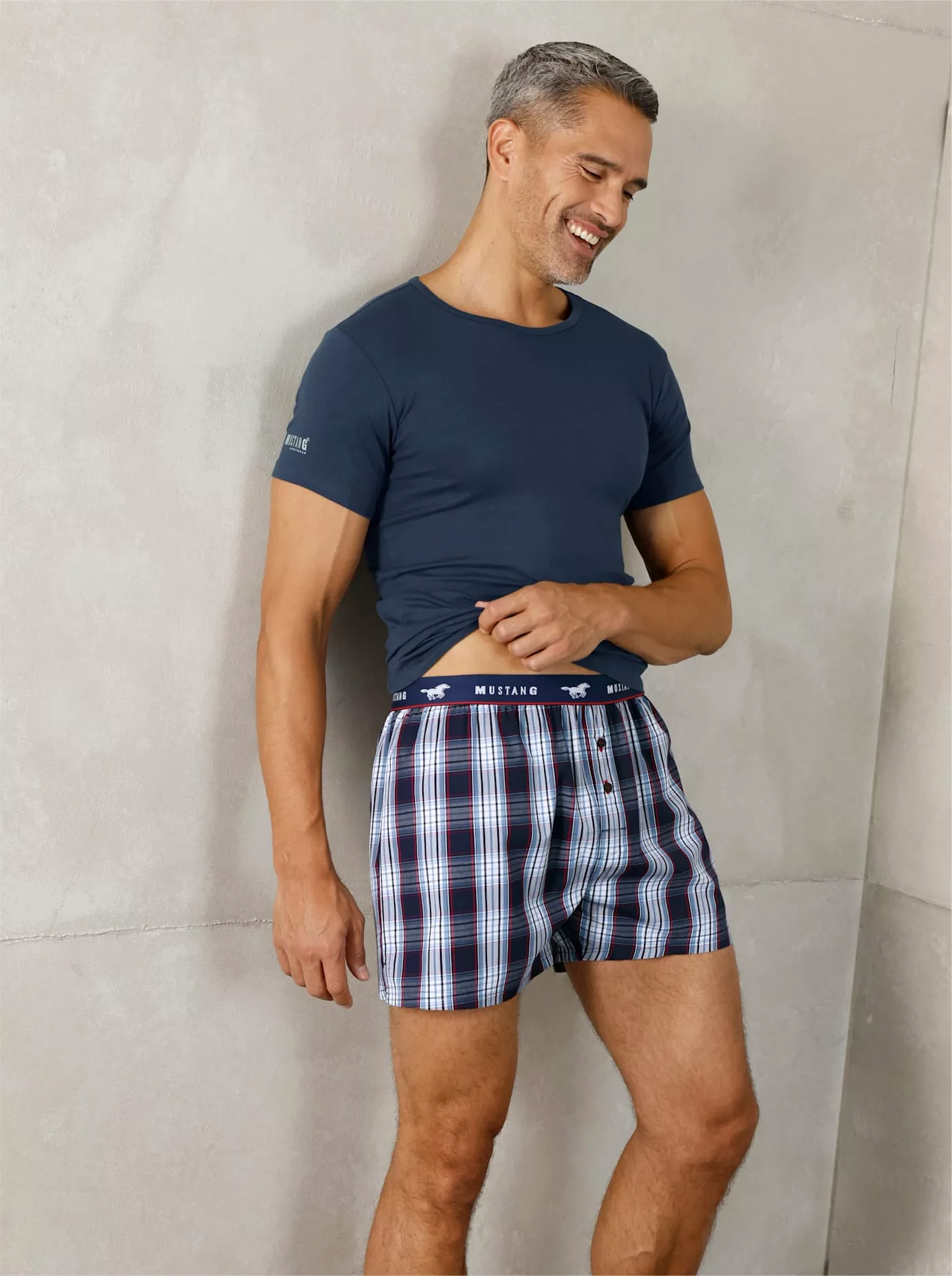 MUSTANG Boxershorts, (2 St.) günstig online kaufen