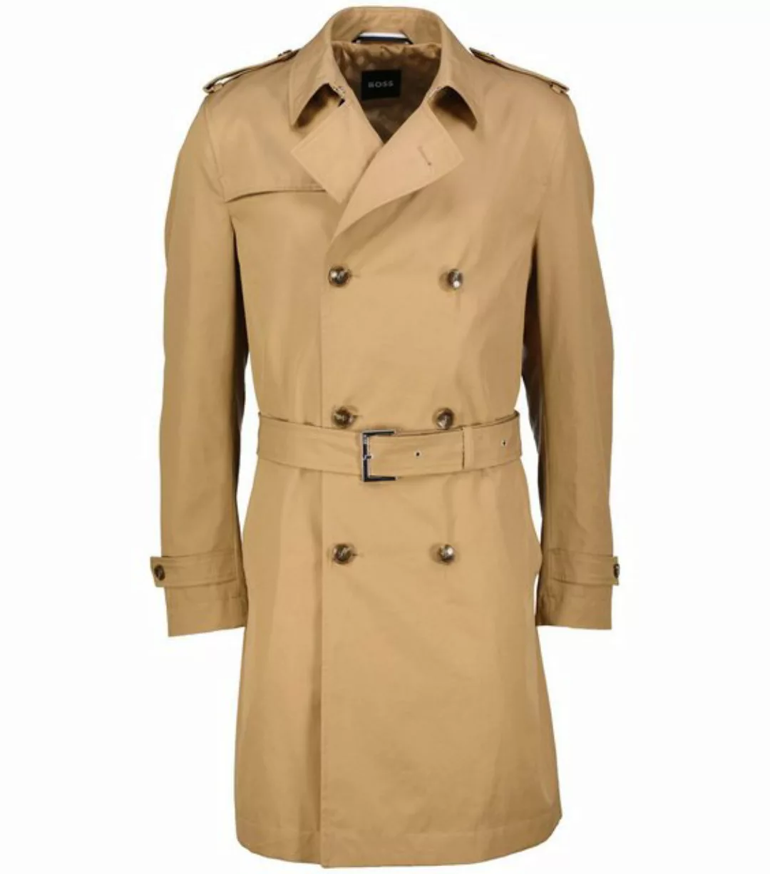 BOSS Kurzmantel Herren Trenchcoat H-HYDE-TRENCH-241 Slim Fit günstig online kaufen