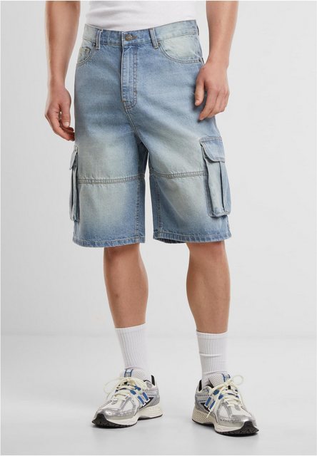 URBAN CLASSICS Shorts Relaxed Denim Cargo Shorts kurze Jeanshose Herren günstig online kaufen