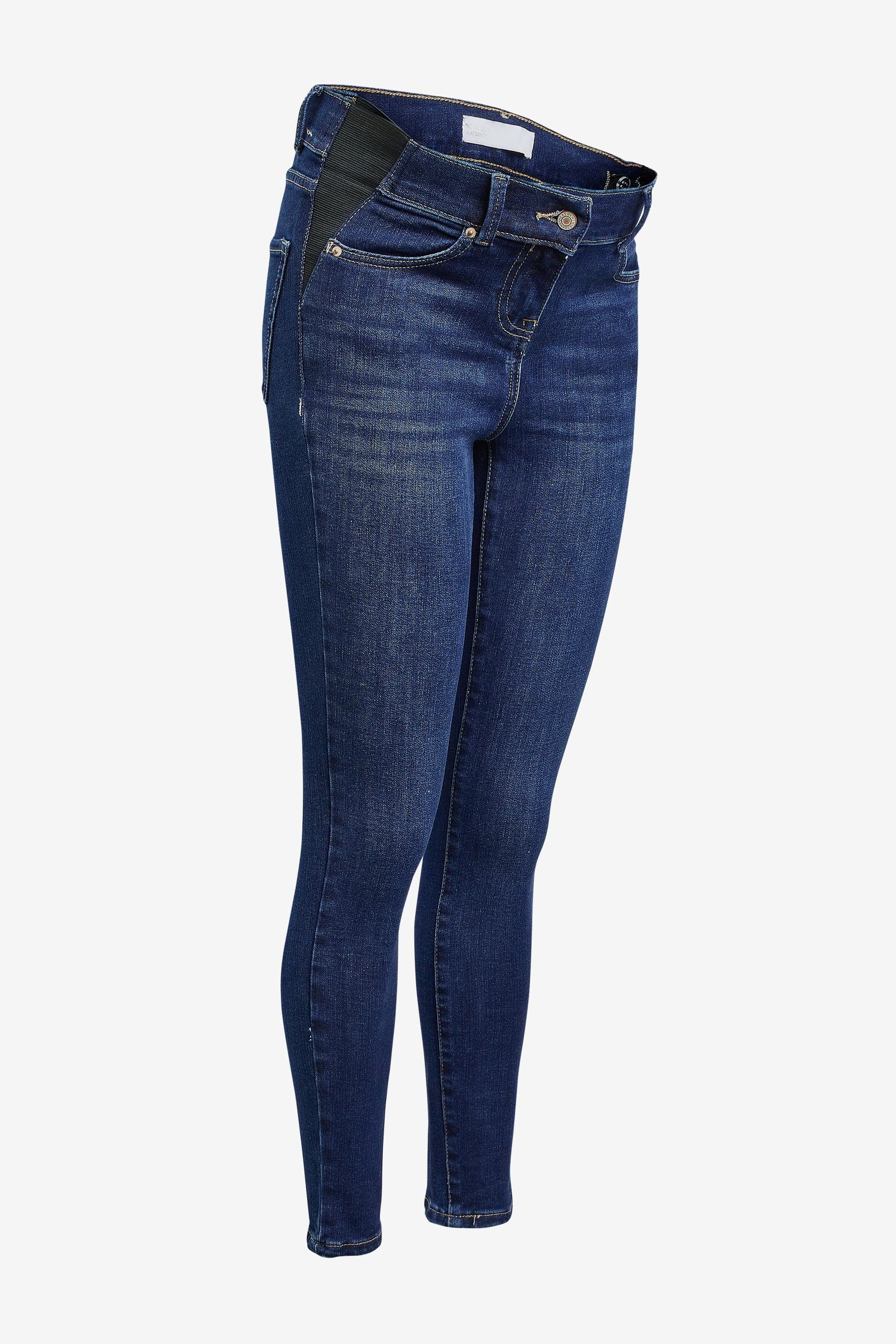 Next Umstandsjeans Umstandsmode: Mitwachsende Skinny-Jeans (1-tlg) günstig online kaufen