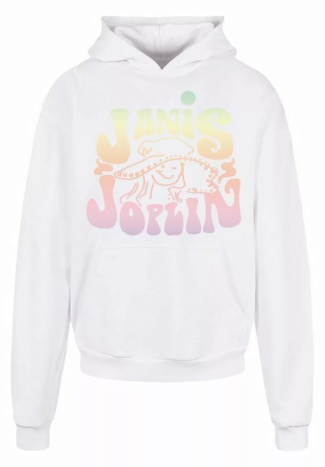 F4NT4STIC Kapuzenpullover PLUS SIZE Janis Joplin Pastel Logo Print günstig online kaufen