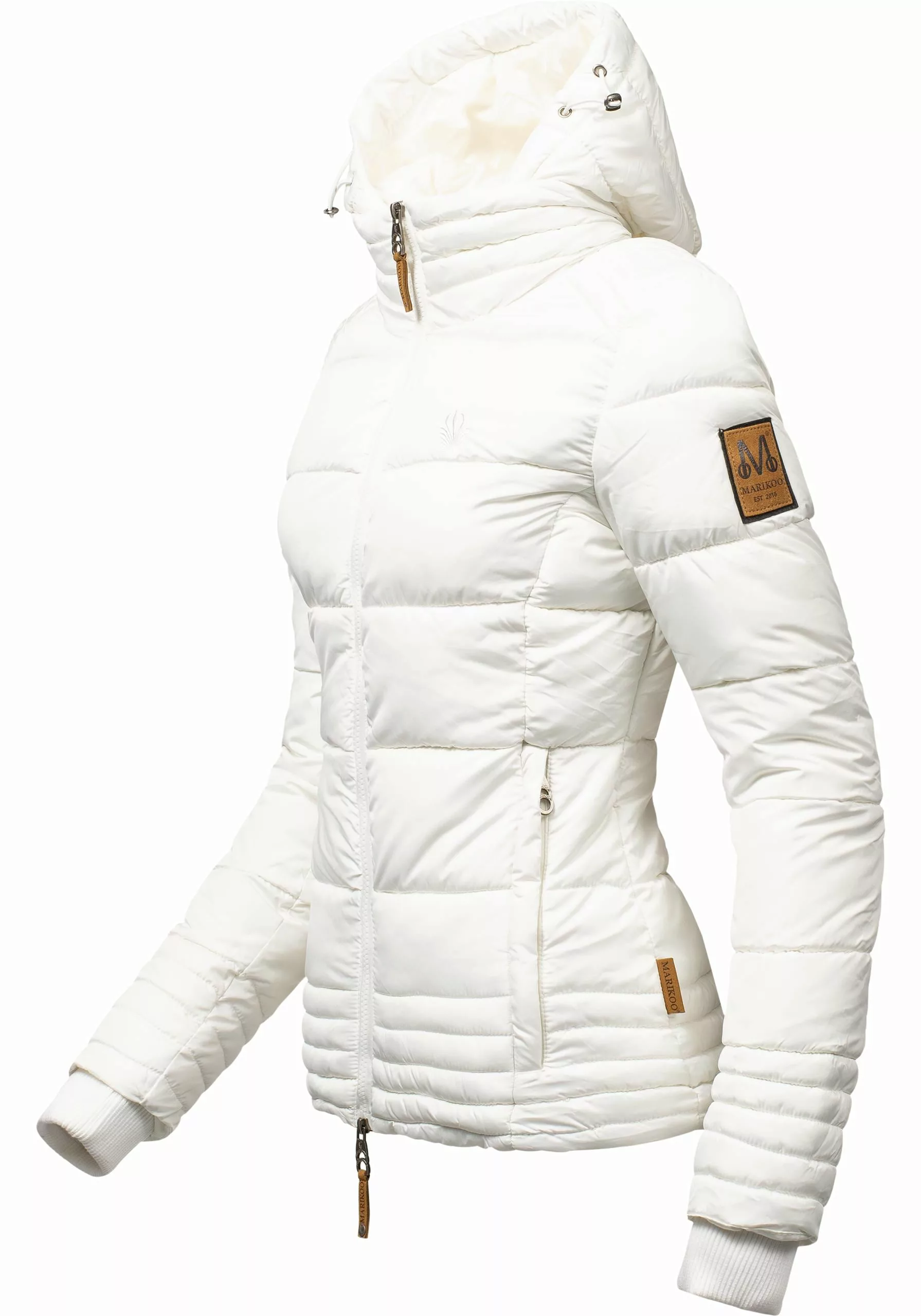 Marikoo Winterjacke "Sole", mit Kapuze, modisch taillierte Damen Steppjacke günstig online kaufen