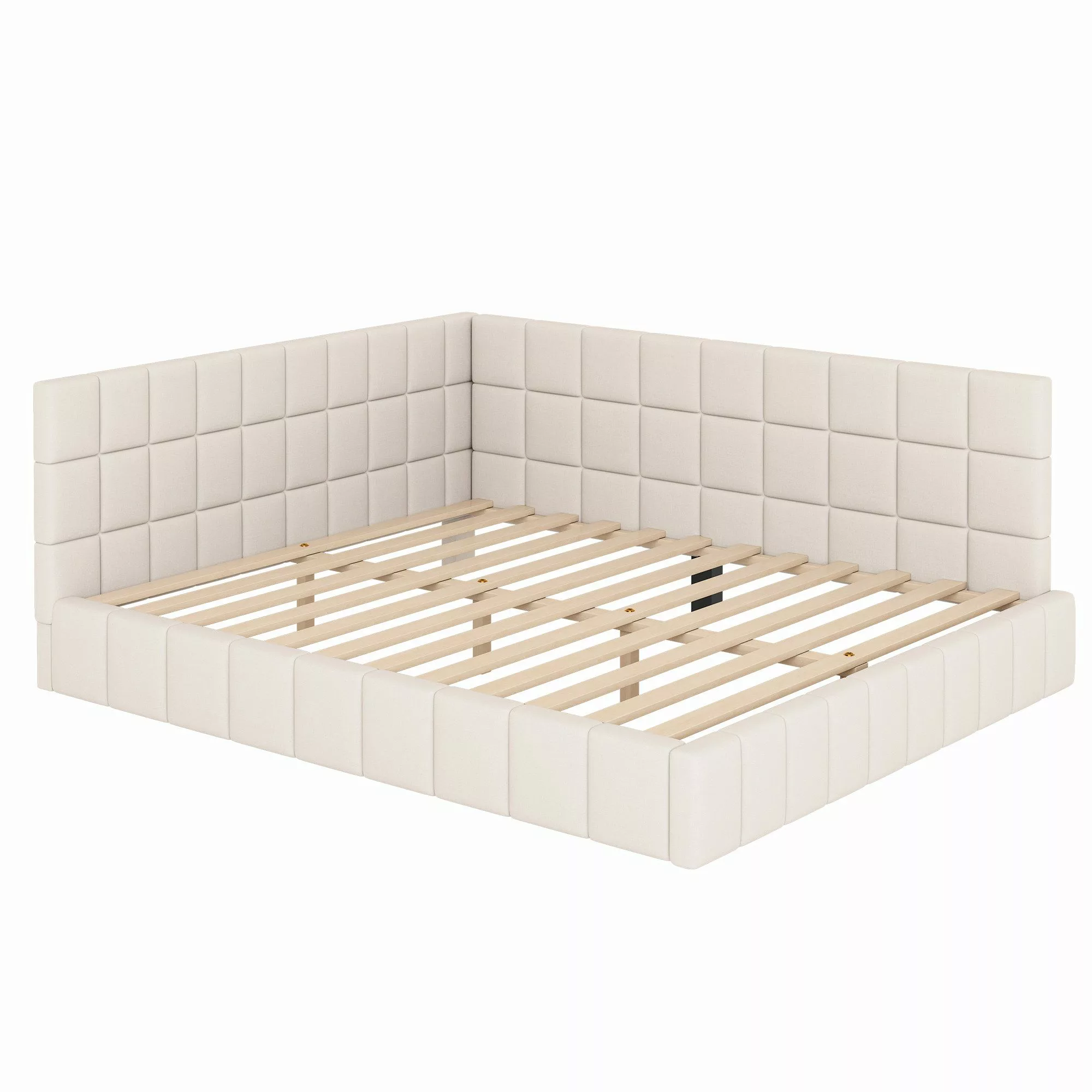 OKWISH Polsterbett Polsterbett Doppelbett Daybett Tagesbett günstig online kaufen