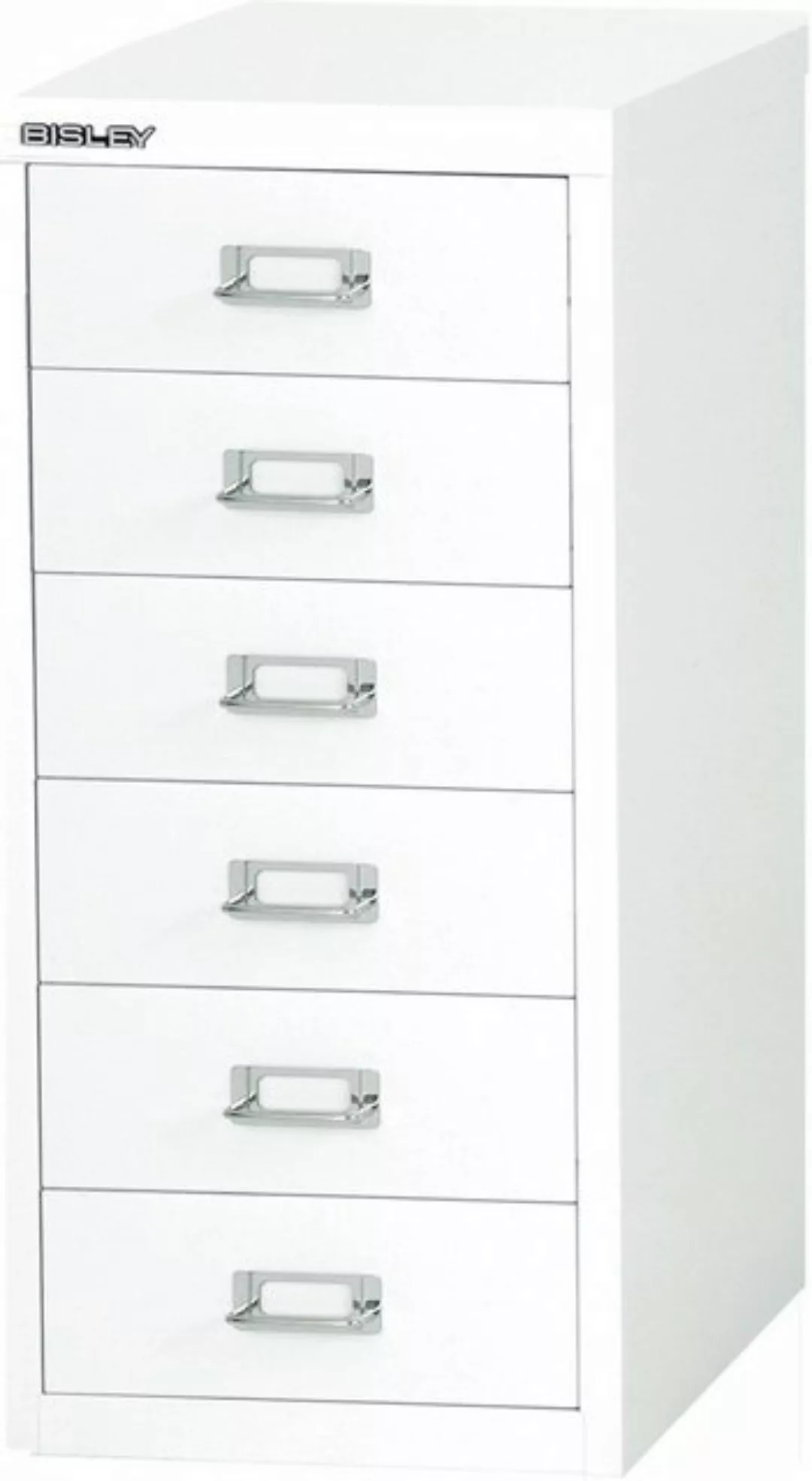 Bisley Beistellschrank MultiDrawer Schrank aus Stahl, 6 Schubladen, ohne So günstig online kaufen