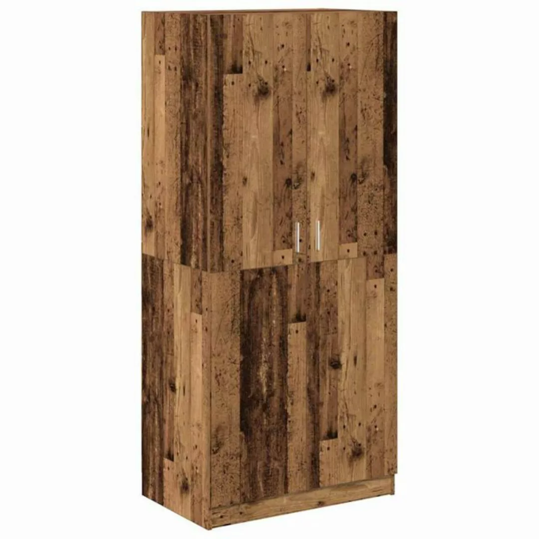 vidaXL Schrankmodule Kleiderschrank Altholz-Optik 90x52x200 cm Holzwerkstof günstig online kaufen