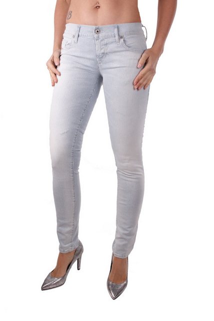 Diesel Skinny-fit-Jeans Diesel Grupee 0664H Damen Jeans Hose Slim Skinny günstig online kaufen