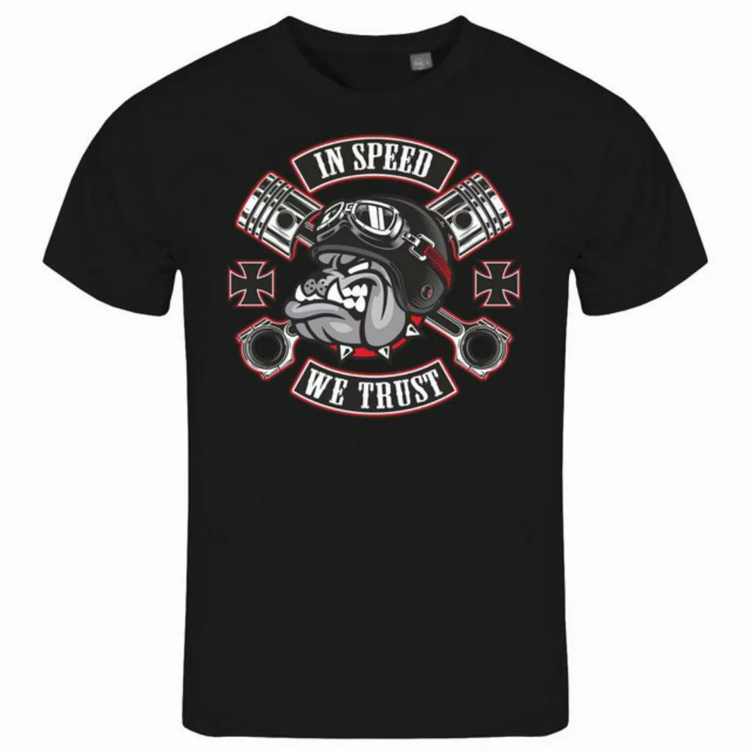 deinshirt Print-Shirt Herren T-Shirt In speed we trust Funshirt mit Motiv günstig online kaufen