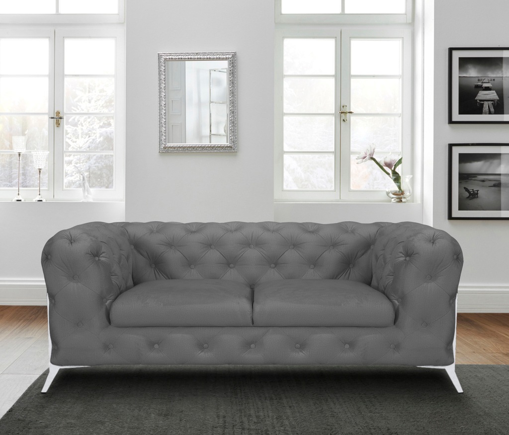 Leonique Chesterfield-Sofa »Amaury«, aufwändige Knopfheftung, moderne Chest günstig online kaufen