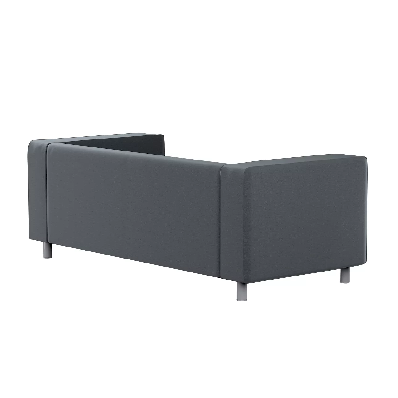 Bezug für Klippan 2-Sitzer Sofa, graphite, Sofahusse, Klippan 2-Sitzer, Ing günstig online kaufen