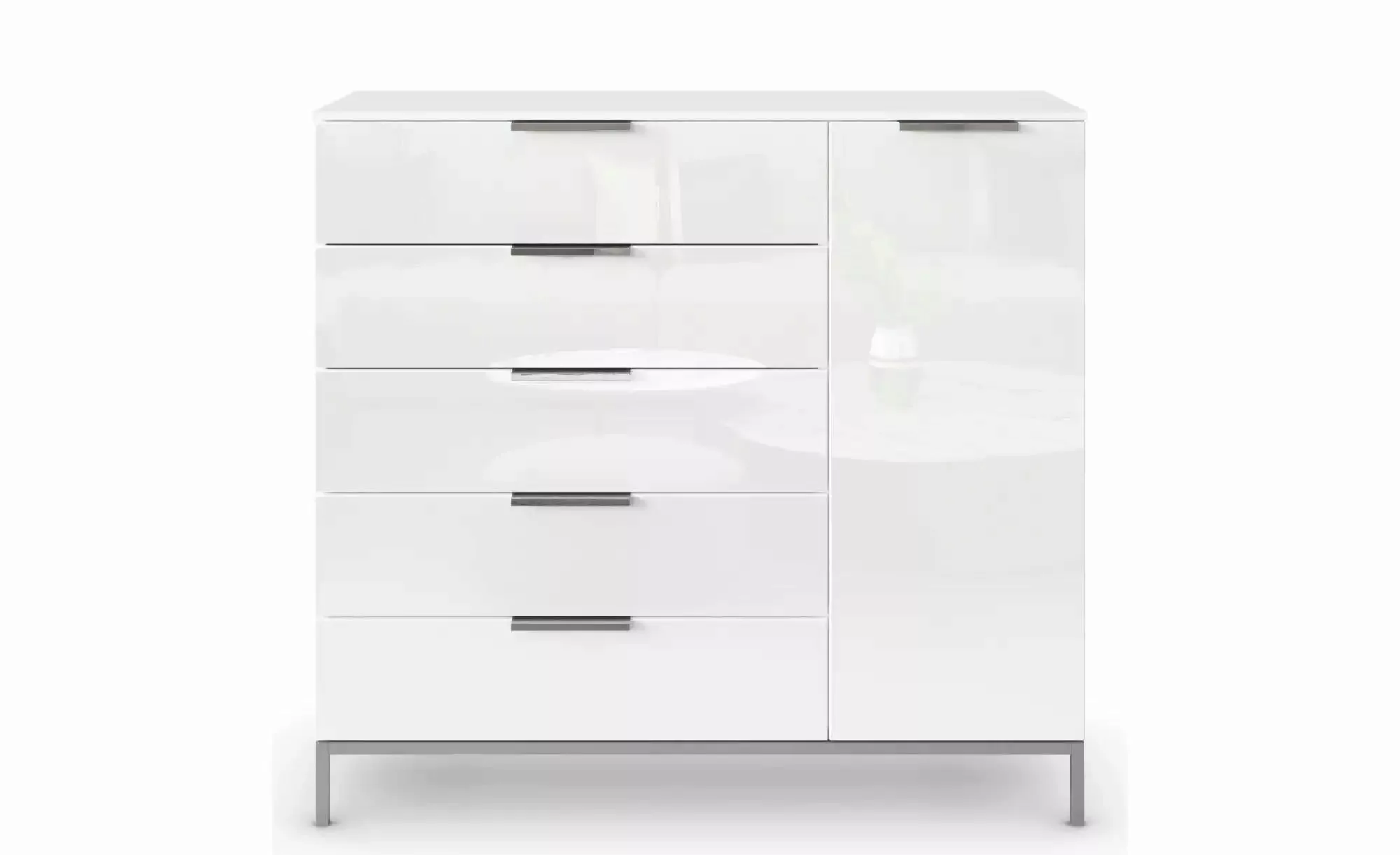 Sideboard ¦ weiß ¦ Maße (cm): B: 120 H: 111 Kommoden & Sideboards > Sideboa günstig online kaufen