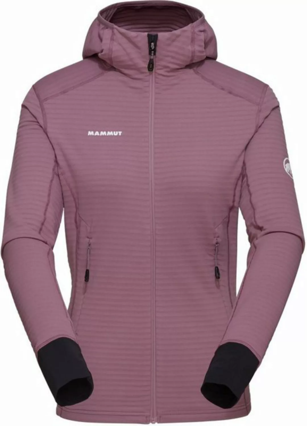 Mammut Fleecejacke Taiss Light ML Hooded Jacket Women FLUX-BLACK günstig online kaufen