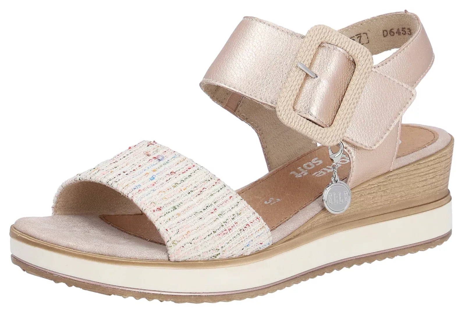 Remonte Keilsandalette "ELLE-Collection", Sommerschuh, Sandale, Keilabsatz, günstig online kaufen