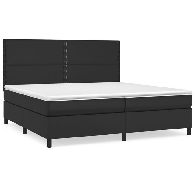 vidaXL Boxspringbett Bett Boxspringbett mit Matratze Kunstleder (200 x 200 günstig online kaufen