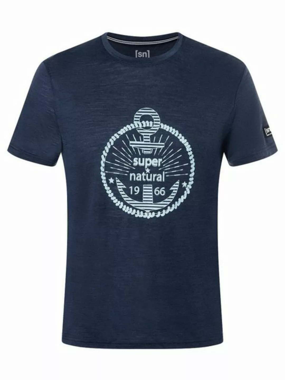 SUPER.NATURAL T-Shirt Merino T-Shirt M LEVANTE TEE funktioneller Merino-Mat günstig online kaufen