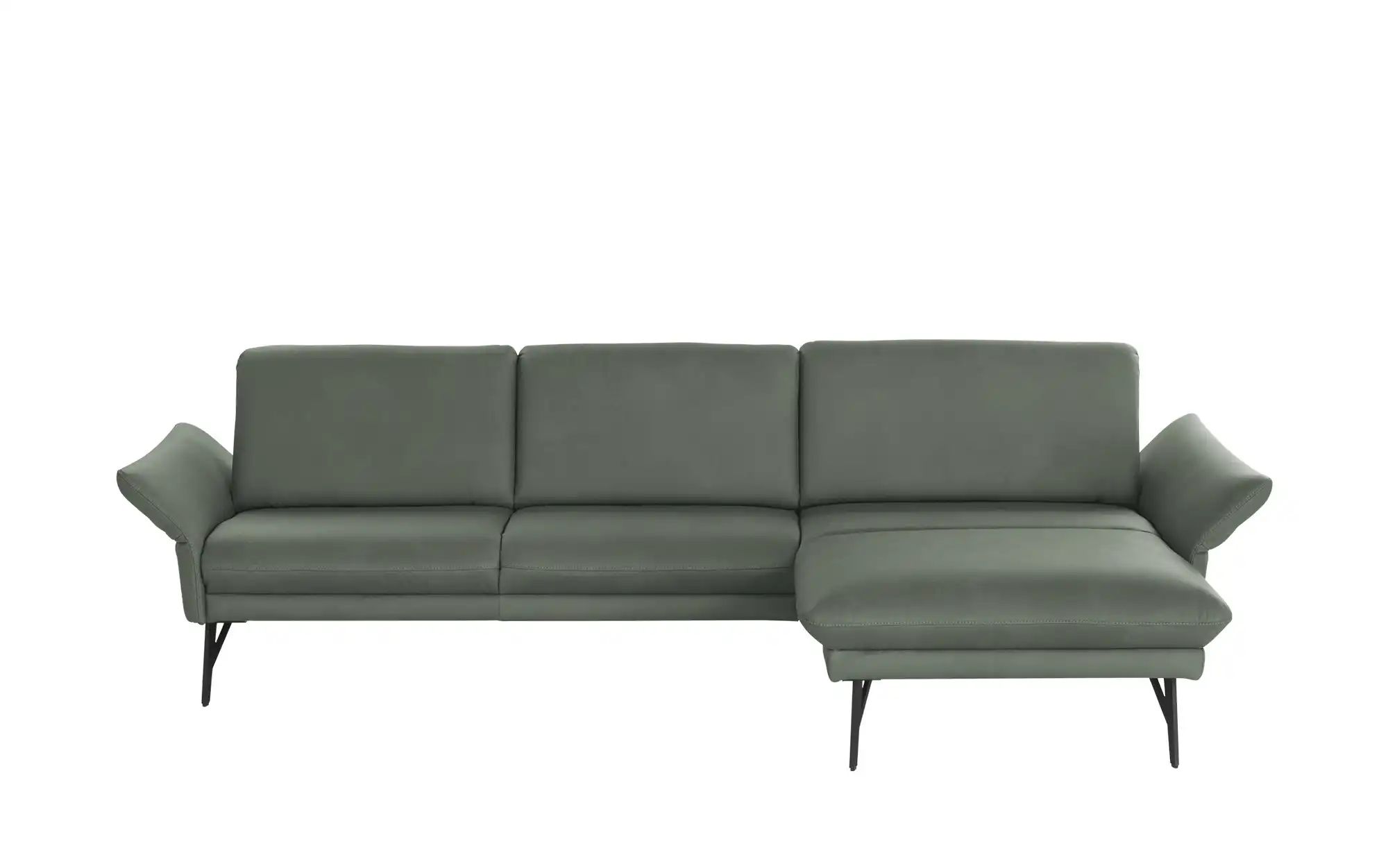 himolla Ecksofa Echtleder 1928 ¦ grün ¦ Maße (cm): B: 296 H: 85 T: 175.0 Po günstig online kaufen