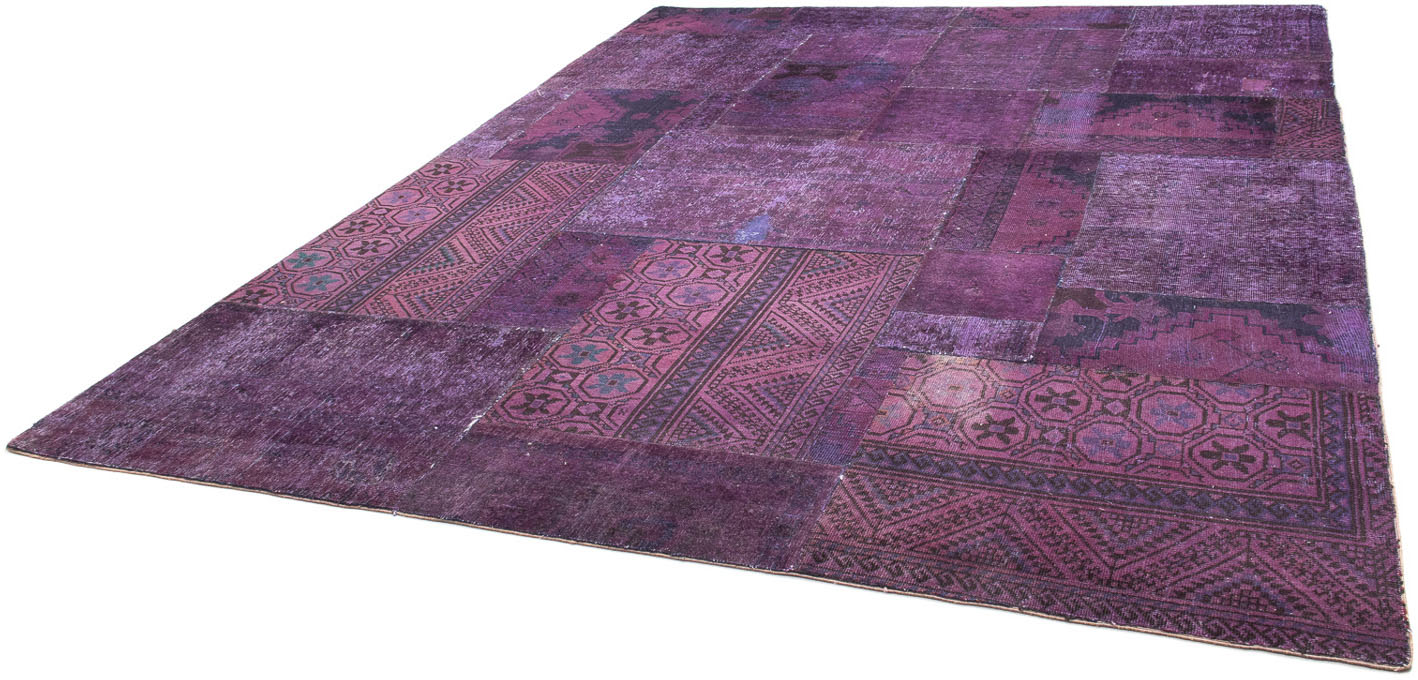 morgenland Teppich »Patchwork - 307 x 240 cm - mehrfarbig«, rechteckig, Woh günstig online kaufen