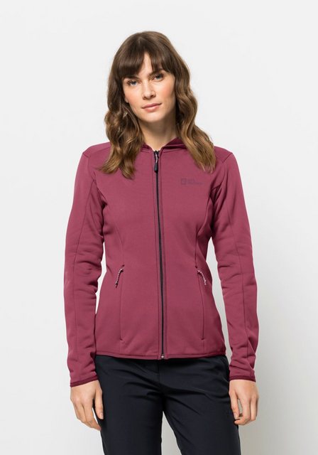 Jack Wolfskin Fleecejacke "BAISELBERG HOODED FZ W", mit Kapuze günstig online kaufen