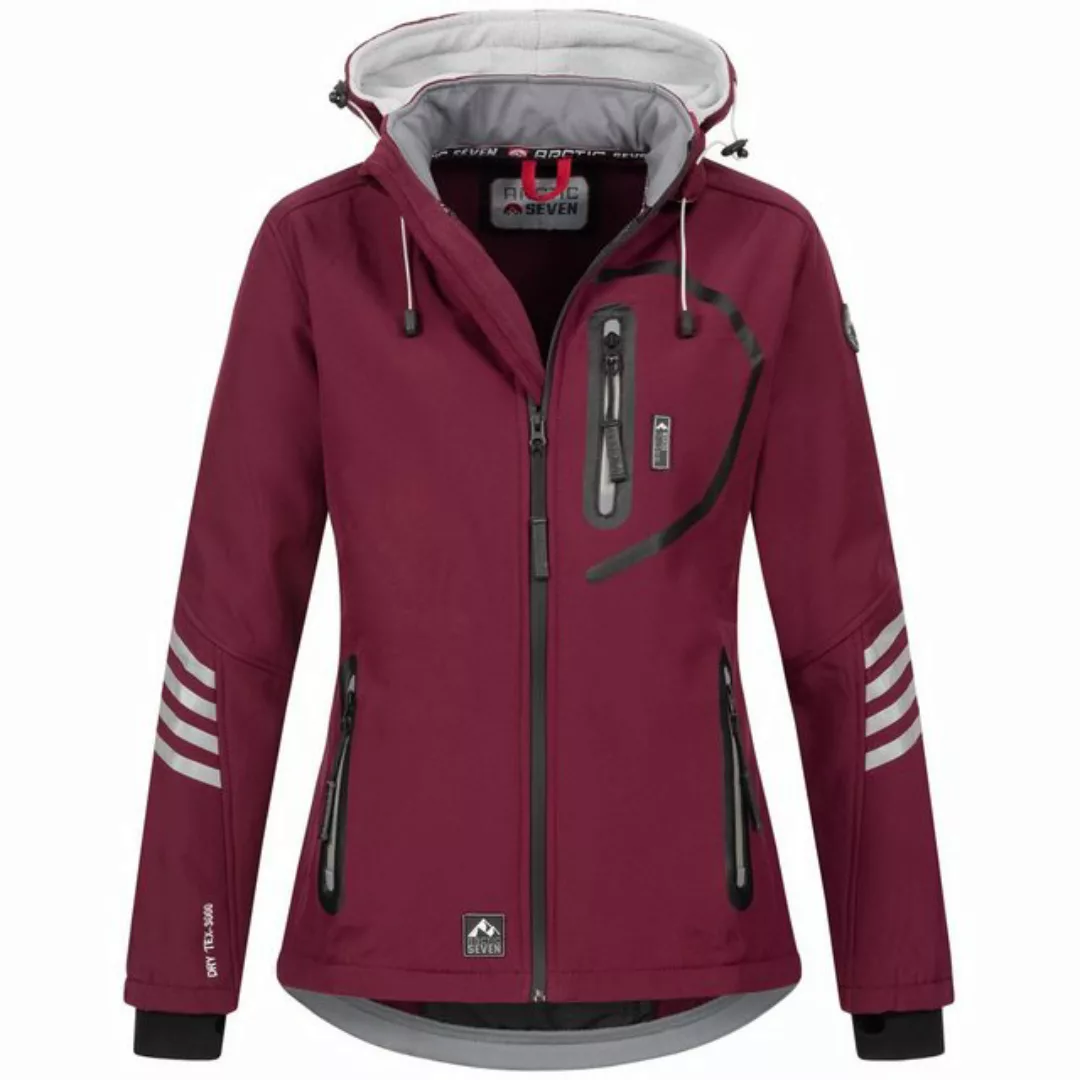 Arctic Seven Softshelljacke ASNicolia funktionale Outdoorjacke mit abnehmba günstig online kaufen