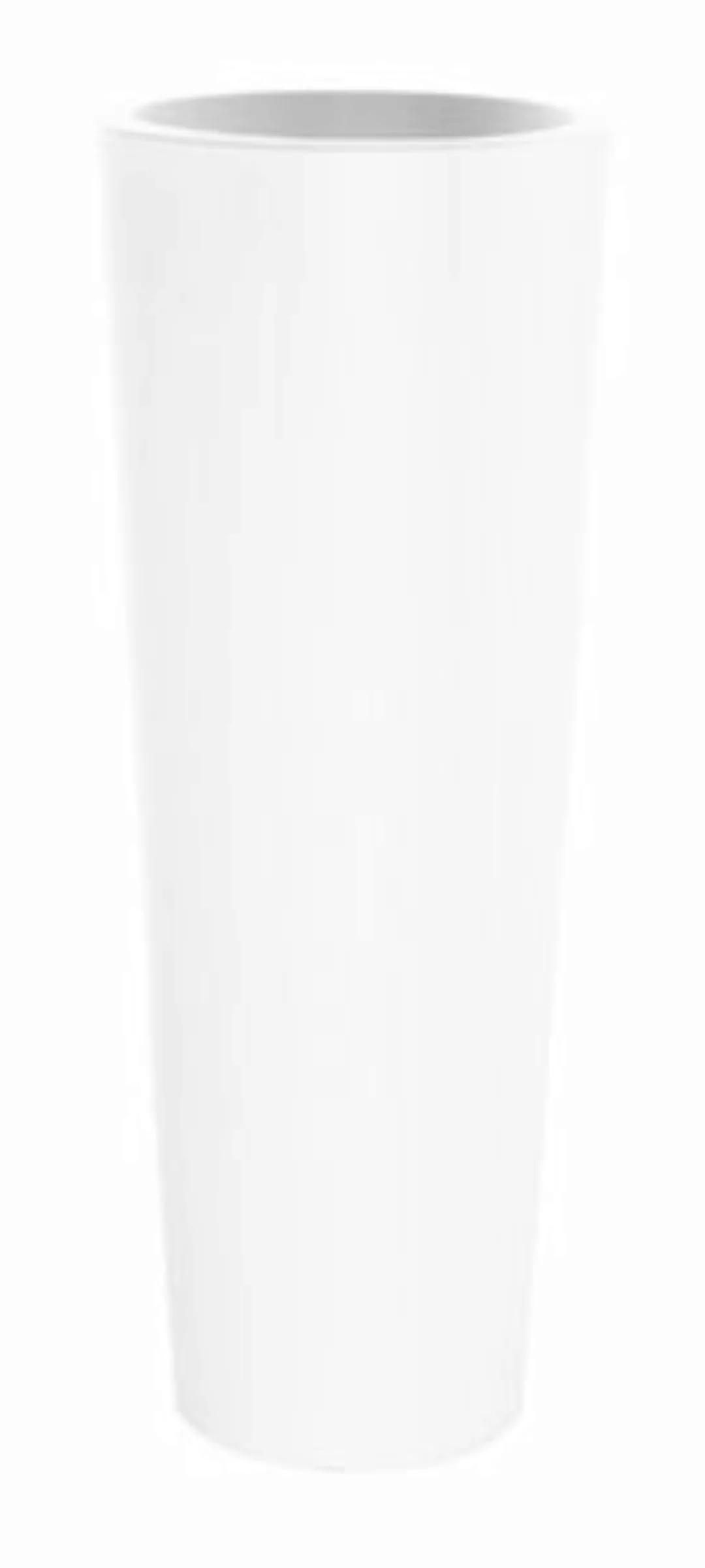 Blumentopf New Pot High plastikmaterial weiß H 90 cm - Serralunga - Weiß günstig online kaufen