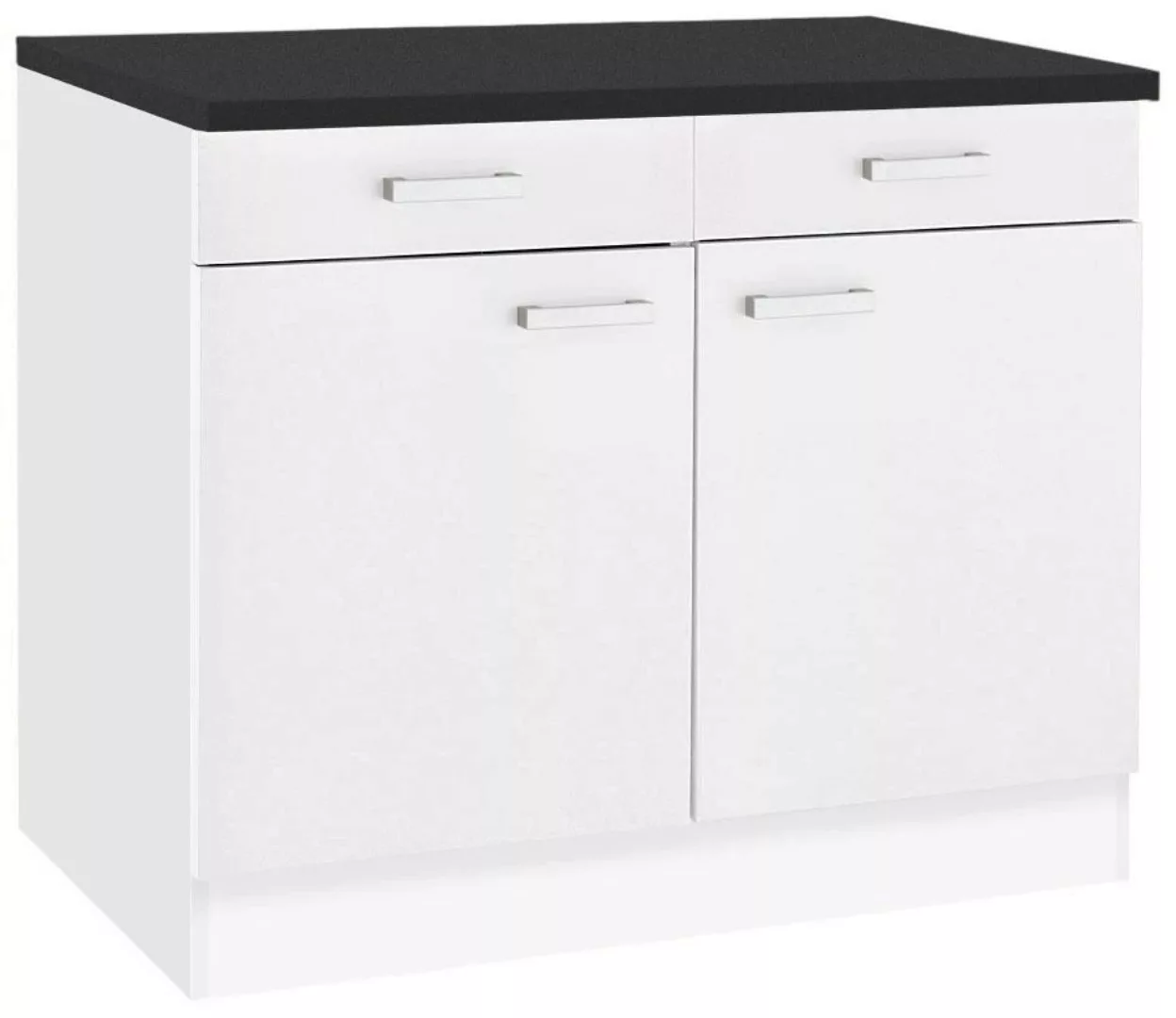 OPTIFIT Unterschrank "Odense", 100 cm breit, mit 2 Türen und 2 Schubkästen, günstig online kaufen