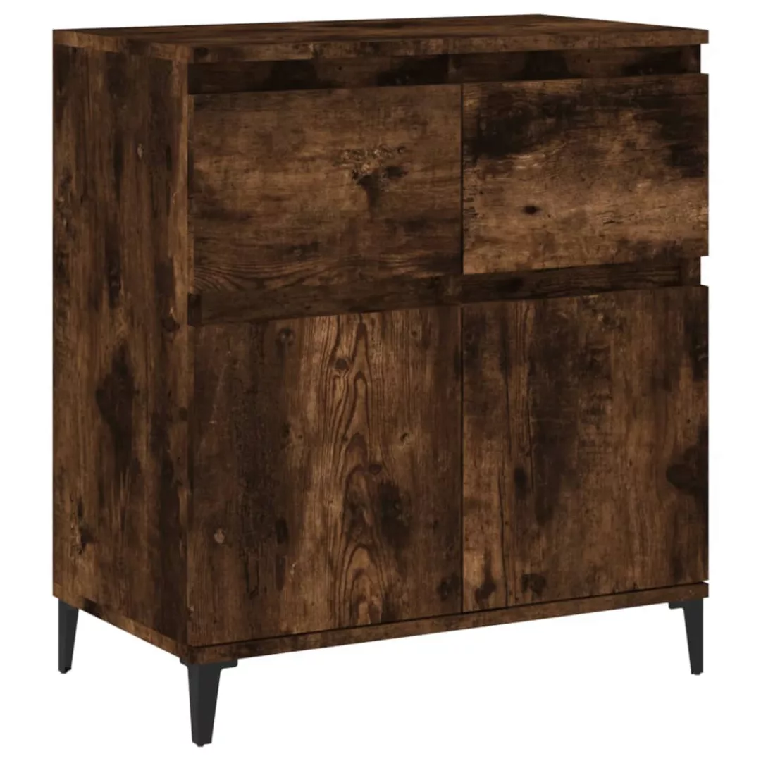 Vidaxl Sideboard Räuchereiche 60x35x70 Cm Holzwerkstoff günstig online kaufen