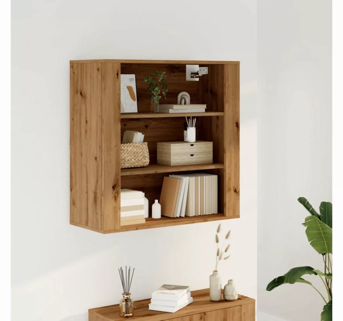 vidaXL Schrankmodule Wandschrank Artisan-Eiche 80x33x80 cm Holzwerkstoff günstig online kaufen