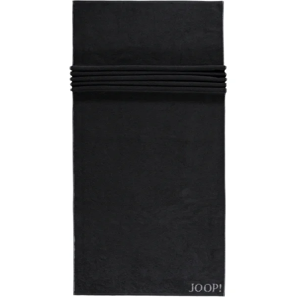 JOOP! Classic - Doubleface 1600 - Farbe: Schwarz - 90 - Saunatuch 80x200 cm günstig online kaufen