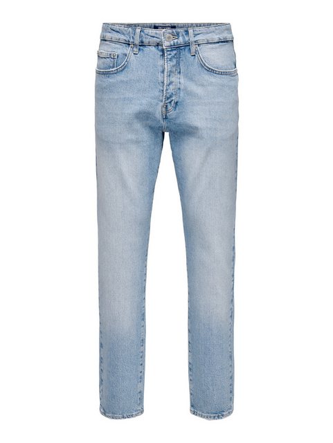 ONLY & SONS Relax-fit-Jeans ONSYOKE TAPERED WB 7850 DOT DNM NOOS günstig online kaufen