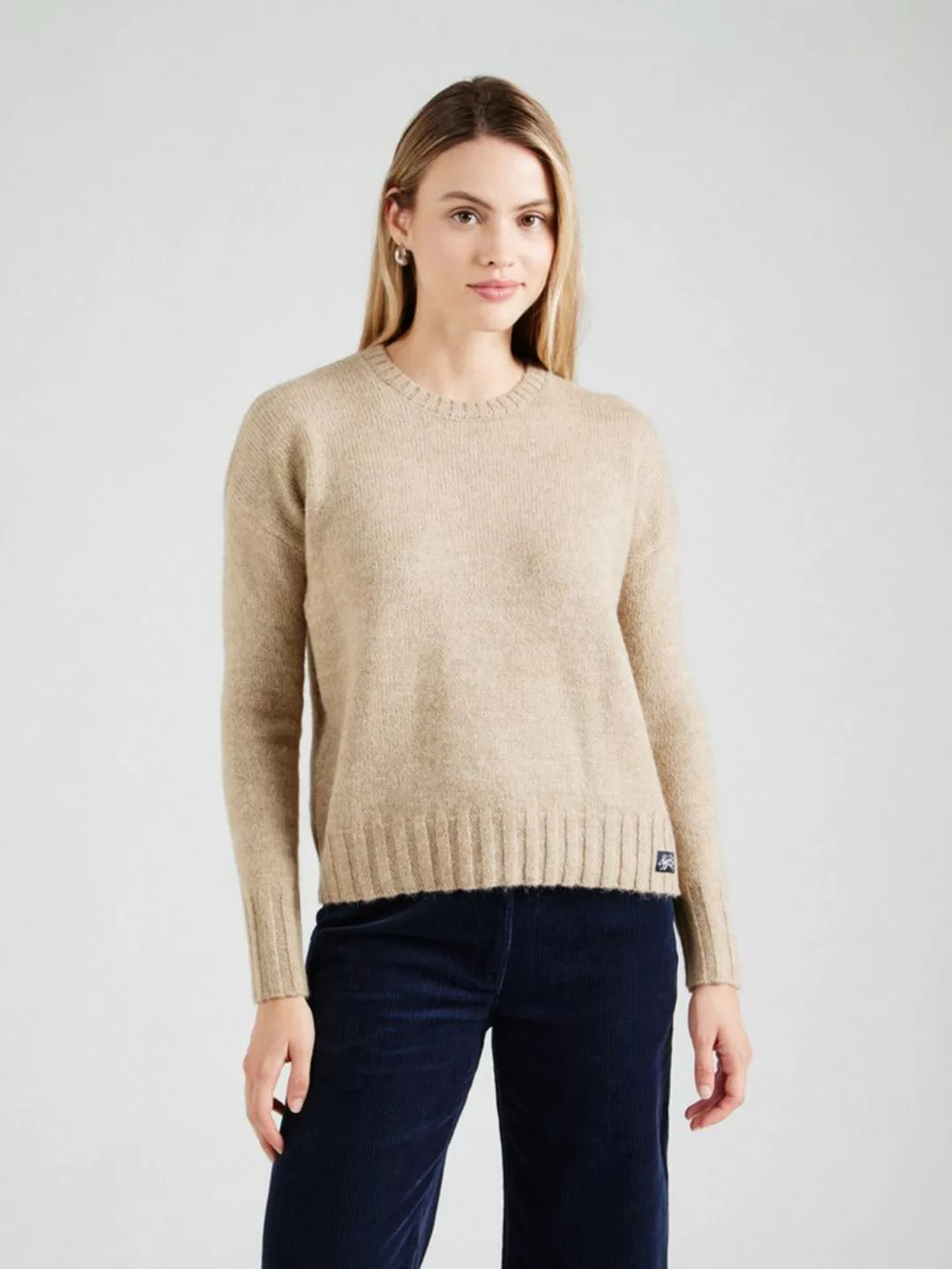 Superdry Strickpullover ESSENTIAL (1-tlg) Plain/ohne Details günstig online kaufen