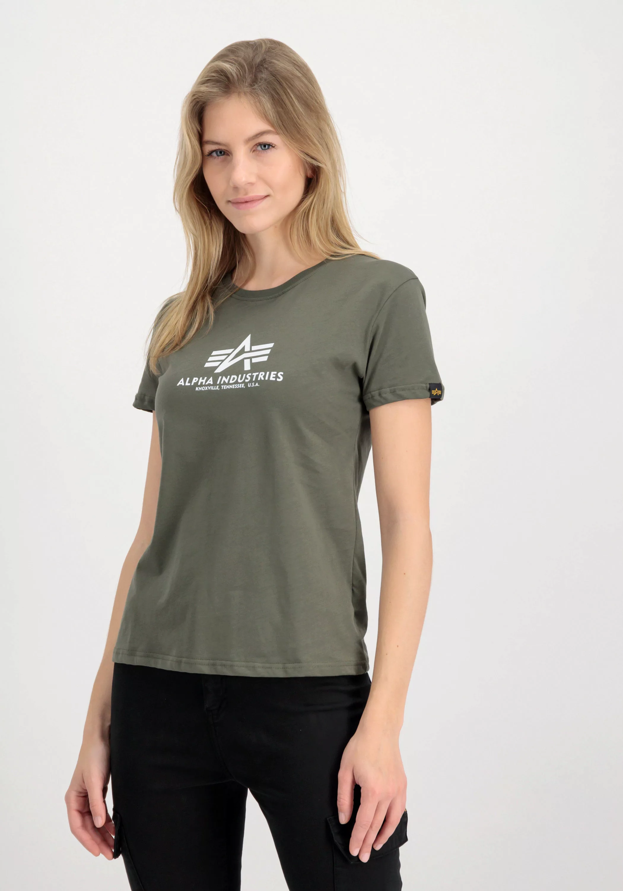 Alpha Industries T-Shirt "Alpha Industries Women - T-Shirts New Basic T Wmn günstig online kaufen