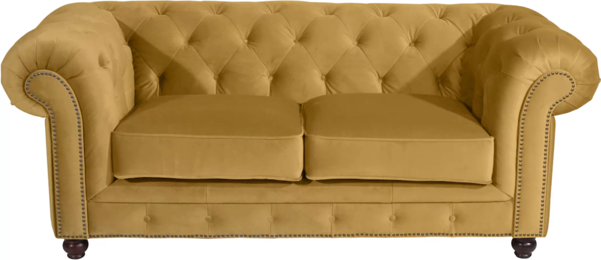 Max Winzer Chesterfield-Sofa "Old England modern, elegant und Retro, mit ed günstig online kaufen