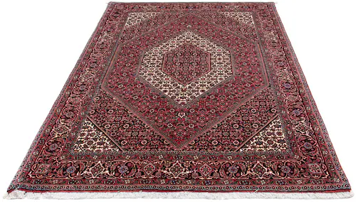 morgenland Wollteppich »Bidjar Blumenmuster 209 x 130 cm«, rechteckig, 15 m günstig online kaufen