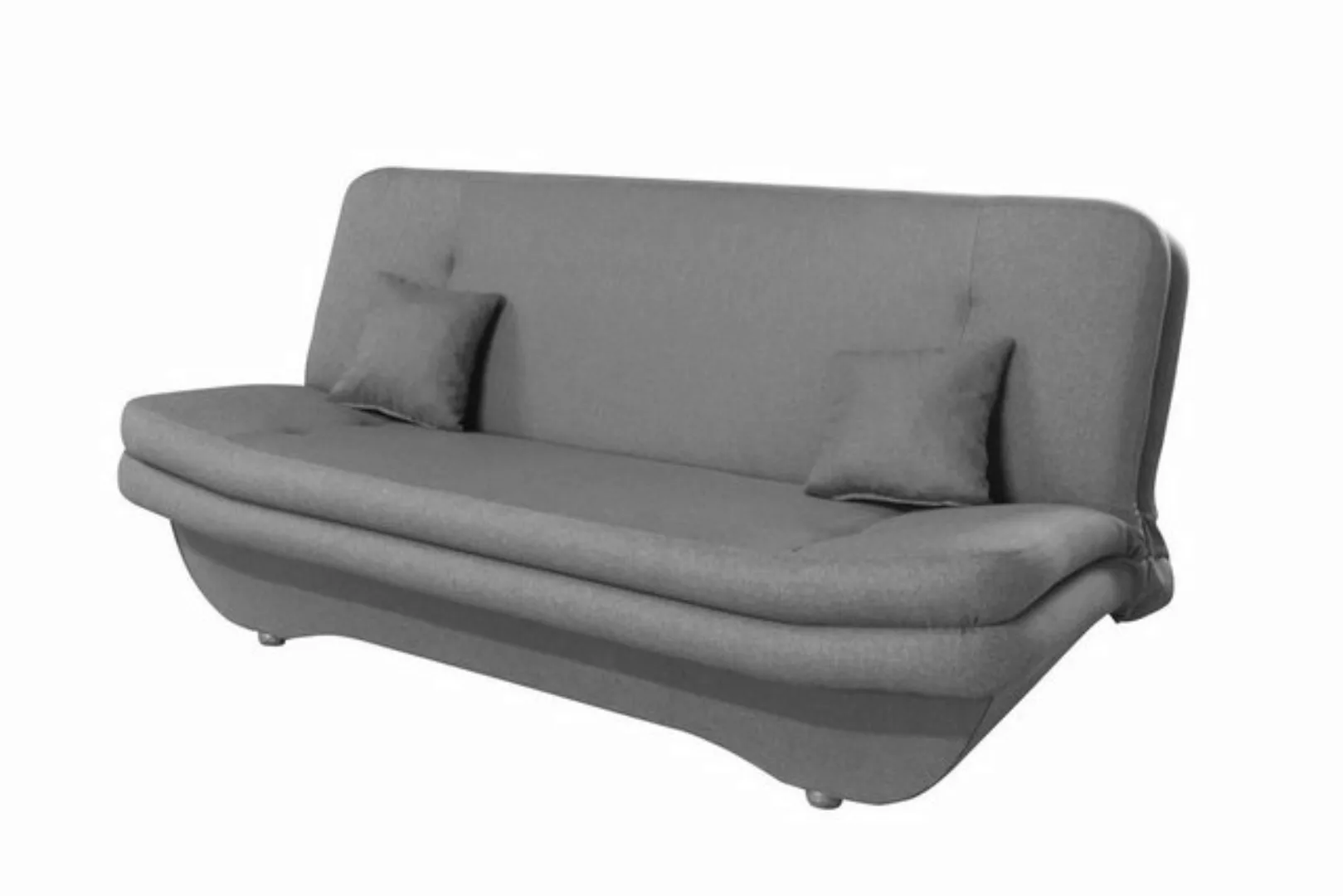 Fun Möbel Schlafsofa Schlafsofa KANDY Stoff / Kunstleder, 1 Teile, Mit Schl günstig online kaufen