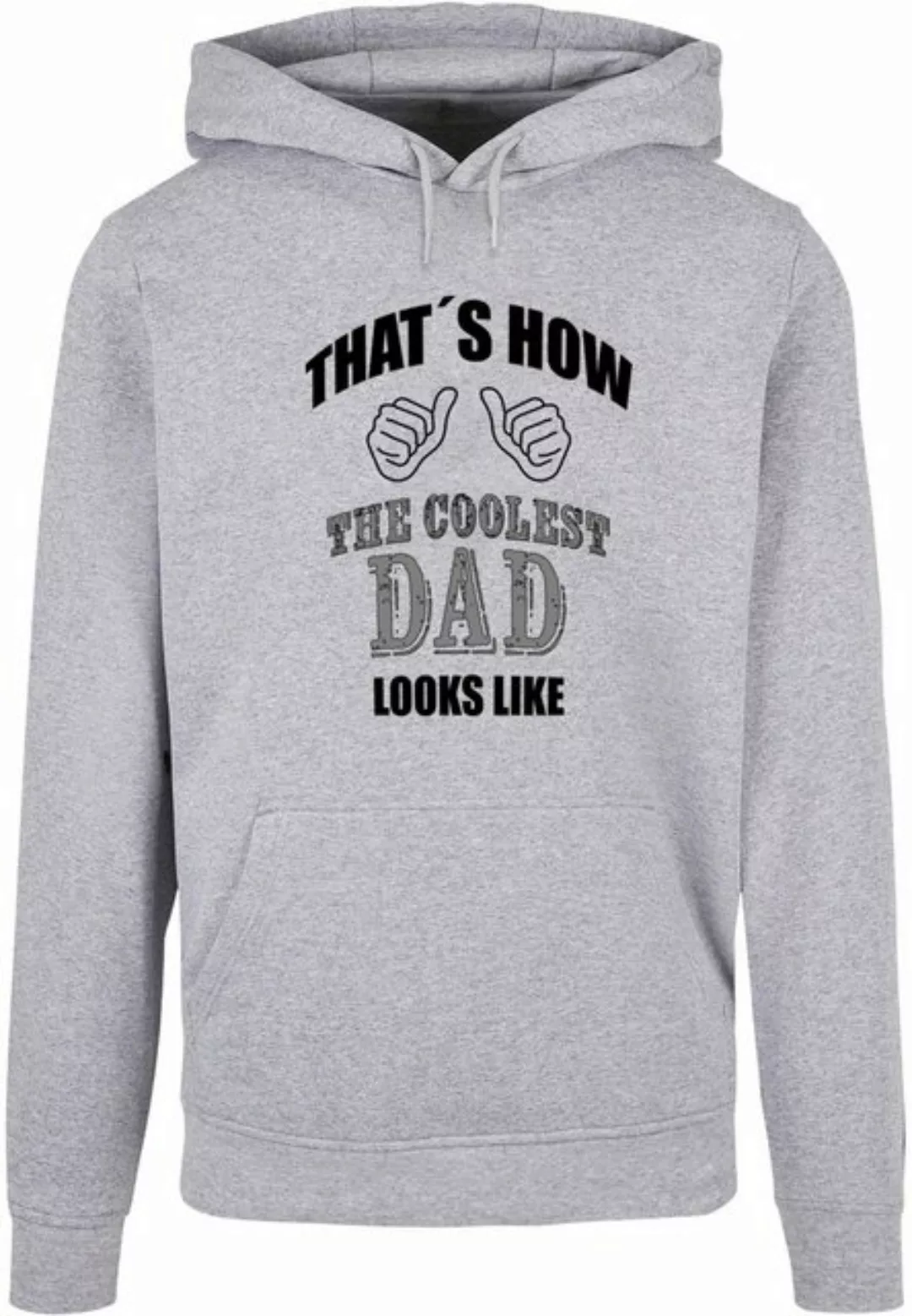 Merchcode Kapuzensweatshirt Merchcode Herren Coolest Dad Basic Hoody (1-tlg günstig online kaufen