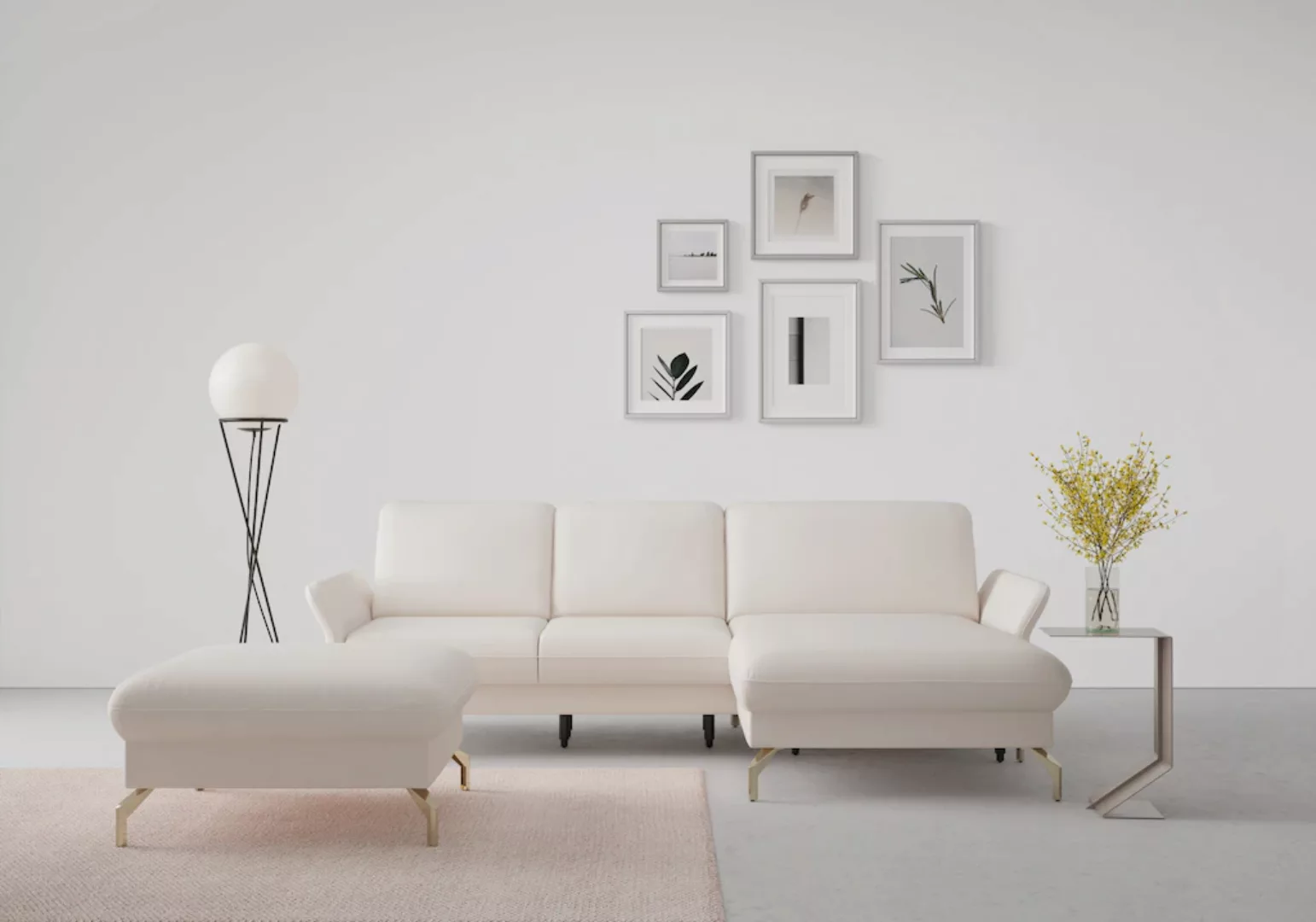 sit&more Ecksofa Fashion L-Form, wahlweise mit Kopfteilverstellung, Vorzieh günstig online kaufen