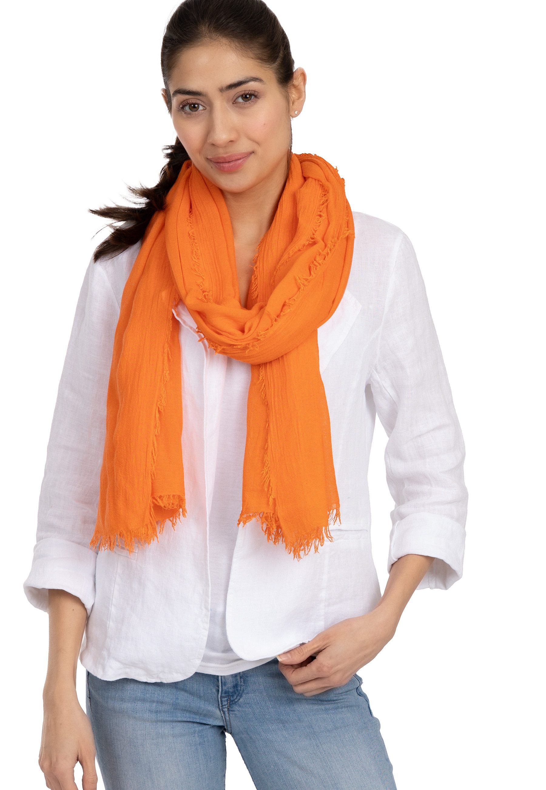 Caspar Modeschal SC529 Damen Sommer Schal günstig online kaufen