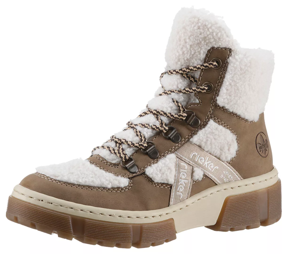 Rieker Winterboots, Schnürboots, Snowboots, Profilsohle, mit Innenreißversc günstig online kaufen