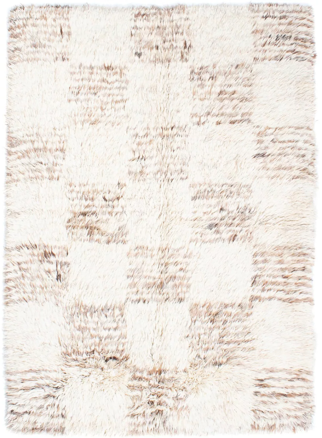 morgenland Hochflor-Teppich »Hochflor - 243 x 172 cm - beige«, rechteckig, günstig online kaufen