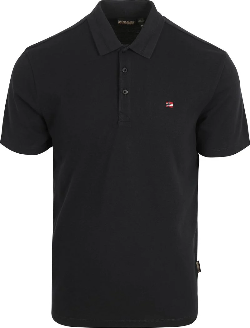 Napapijri Ealis Poloshirt Schwarz - Größe XL günstig online kaufen