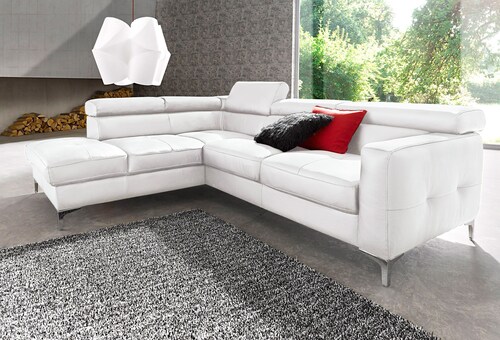 COTTA Polstergarnitur »Sammy L-Form«, (Set), Set bestehend aus: Ecksofa mit günstig online kaufen